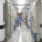 Infirmière en situation de communication
